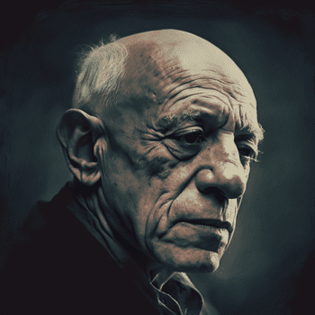 Pablo Picasso portrait
