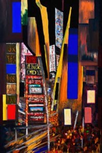 Times Square Painting
