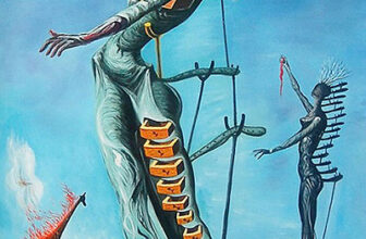 Salvador Dali The burning giraffe