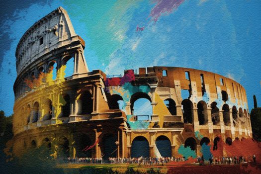 Colosseum Painting