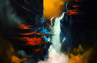 Niagara waterfall Painting