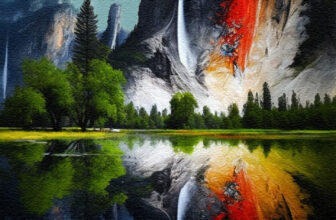 yosemite painting