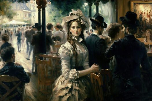 The meeting place Painting