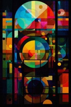 Geometric abstract Art
