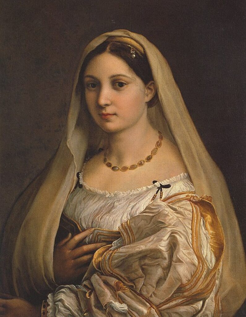 La velata Raphael Renaissance Painting of Woman