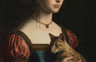 lady with a cat