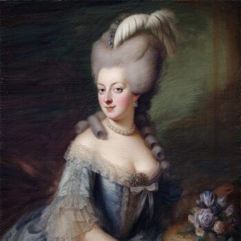 Marie Antoinette Queen of France renaissance painting