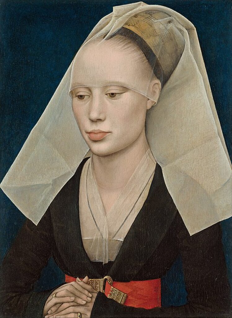 Portrait of a Lady van der Weyden Renaissance Painting of Woman