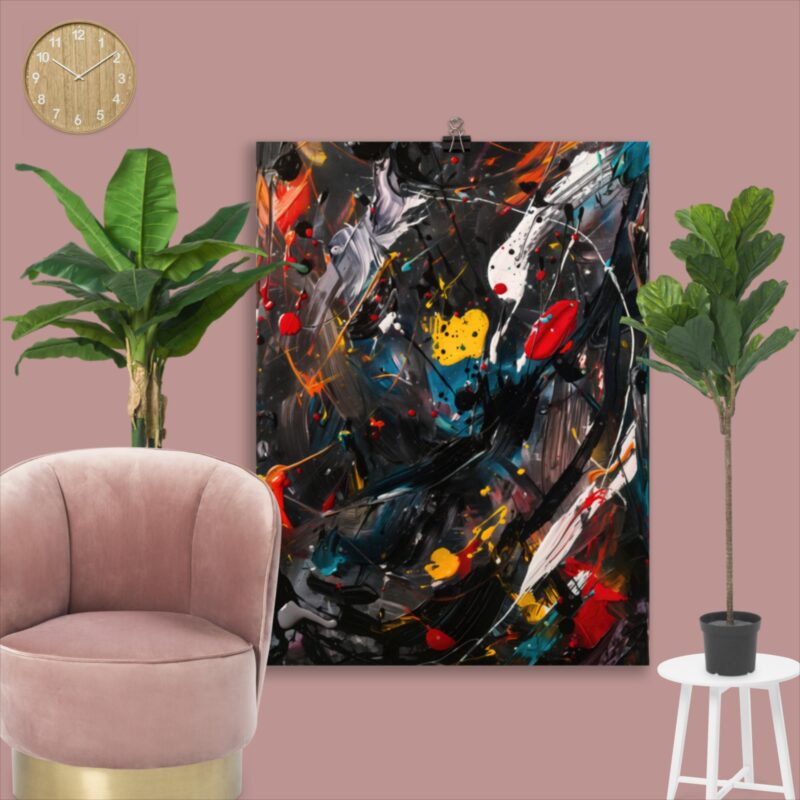Abstract Expressionism No. 3 , Large Digital Wall Art Fine Art Prints