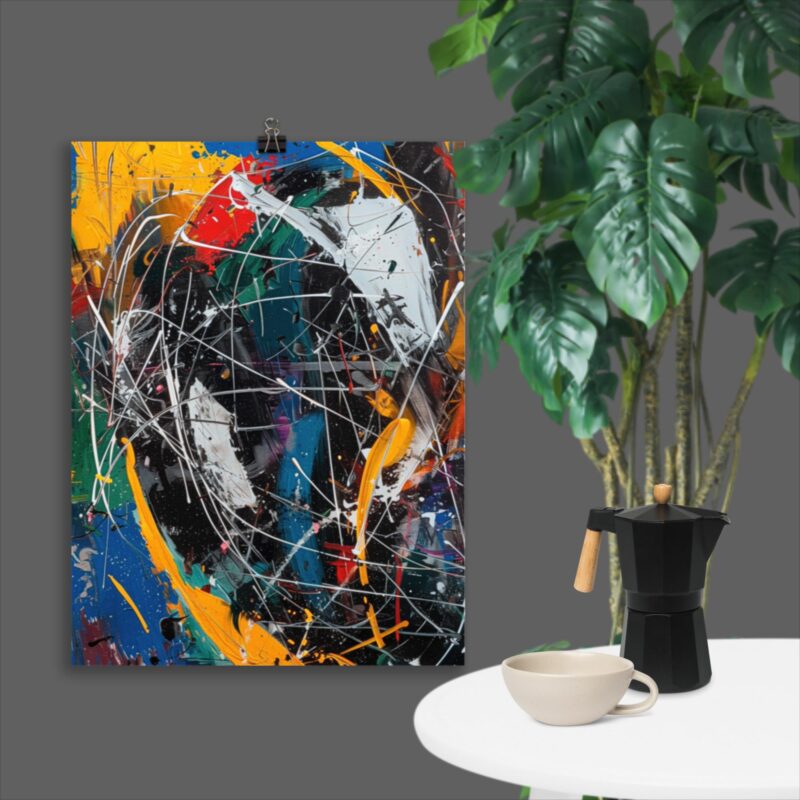 Abstract Expressionism No. 4 , Large Digital Wall Art Fine Art Prints