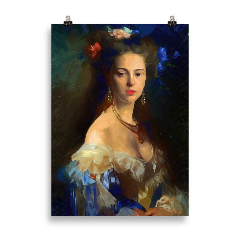 Neoclassical Art Portrait Painting
