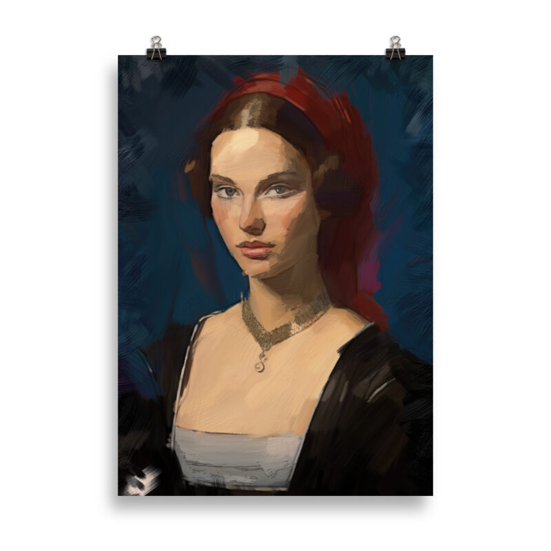 Neo Classical Portrait Painting