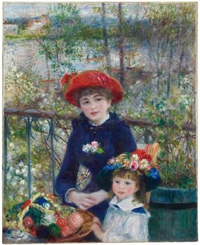 two sisters on the Terrace