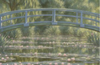 water lily pond