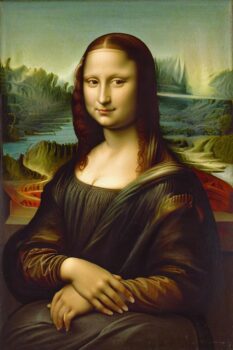 Is the Mona Lisa smiling