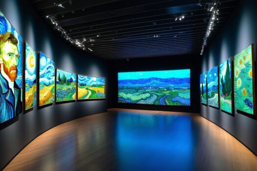 inside van gogh museum