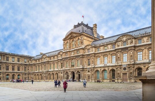How much is Louvre Palace worth