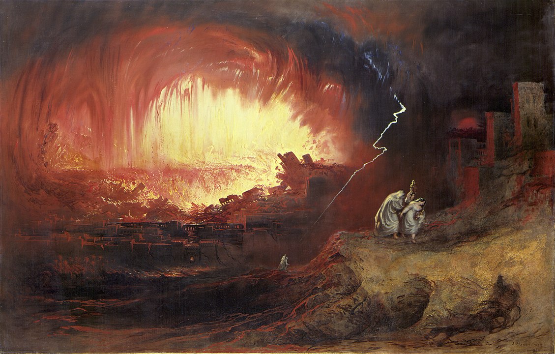 Who painted the destruction of Sodom and Gomorrah Who painted the destruction of Sodom and Gomorrah