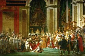 purpose of the coronation of Napoleon painting
