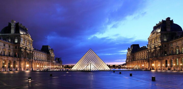 What are some surprising facts about the Louvre Museum