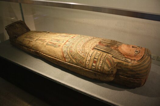 What is the curse of the Egyptian sarcophagus