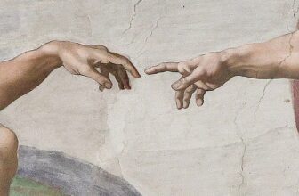 What is the famous painting of hands