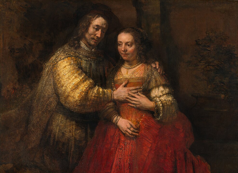 A Very Famous Love & Pain Painting: The Jewish Bride A Very Famous Love & Pain Painting: The Jewish Bride
