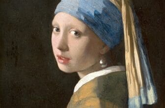 Girl with a Pearl Earring Baroque Painting of Woman