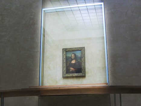 Mona Lisa Has a Bulletproof Glass Case