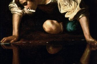 Narcissus Painting by Caravaggio