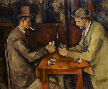 The Card Players painting