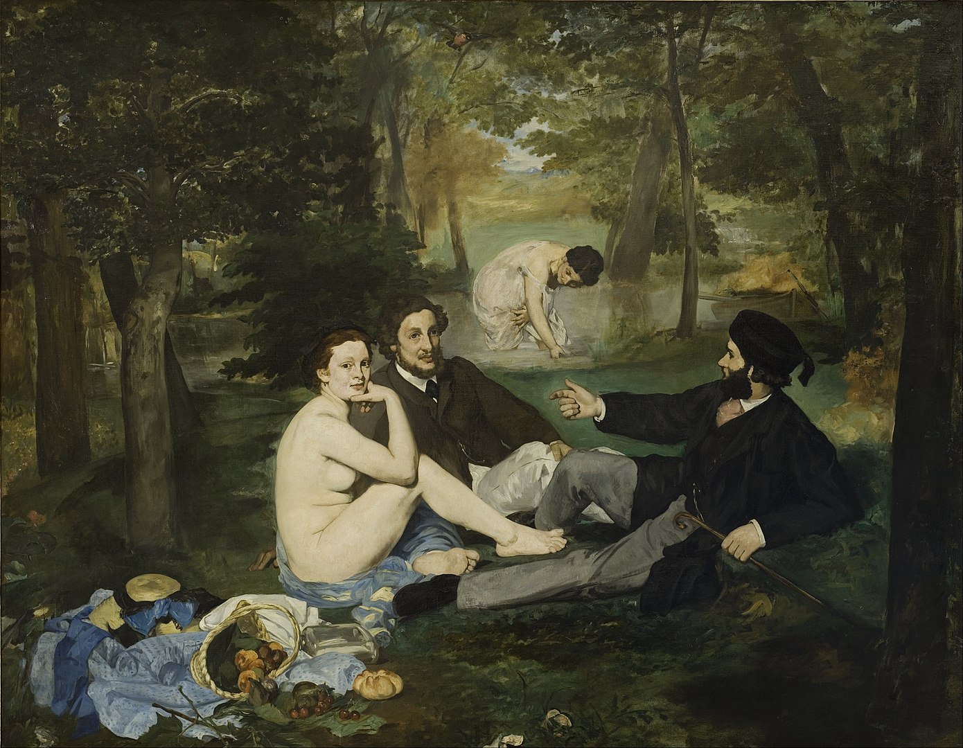 Unusual Picnic In the Park: The Luncheon on the Grass Unusual Picnic In the Park: The Luncheon on the Grass