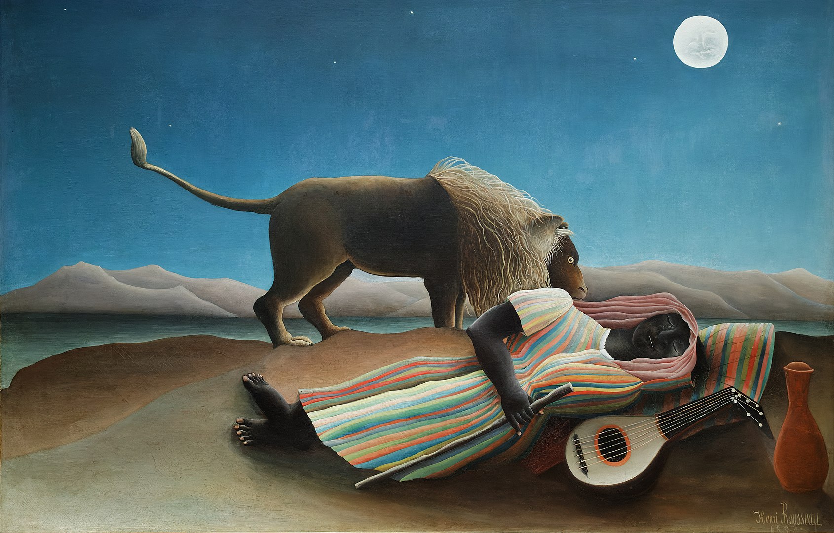 The Sleeping Gypsy by Henri Rousseau The Sleeping Gypsy by Henri Rousseau