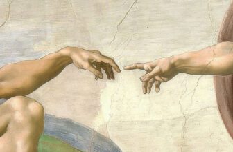 What do the hands mean in The Creation of Adam