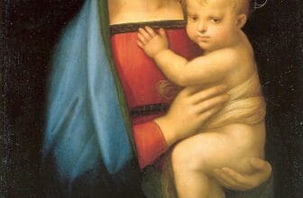 What is the Madonna and child painting about