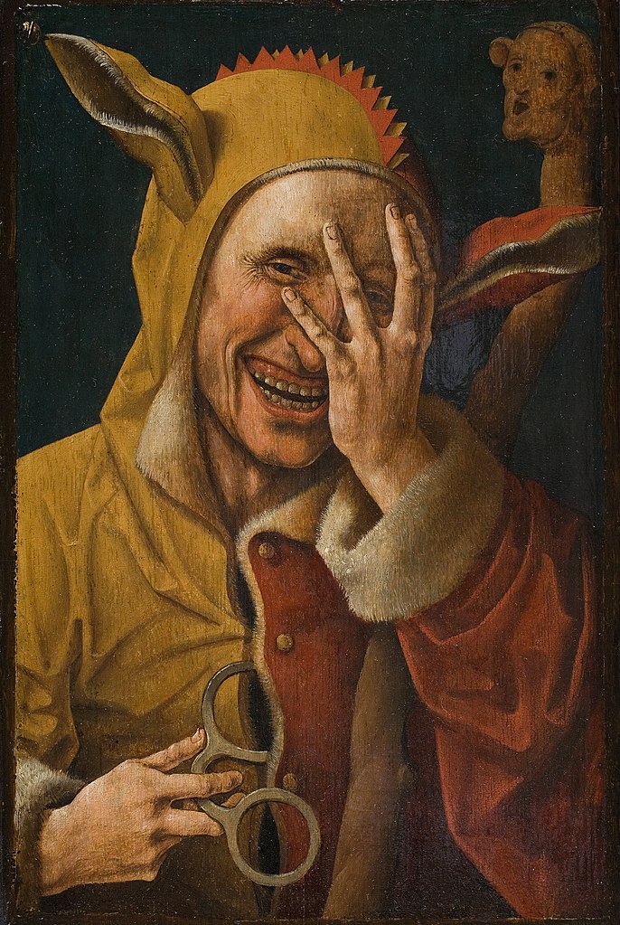 The Laughing Fool by Jacob Cornelisz Van Oostsanen The Laughing Fool by Jacob Cornelisz Van Oostsanen