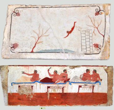 Who Created the Tomb of the Diver