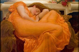 Who is the Woman Sleeping in Flaming June