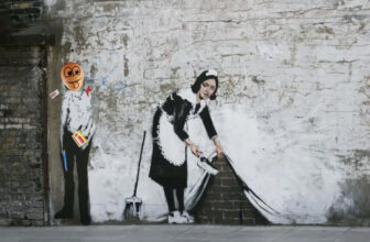 Who painted sweeping it under the carpet