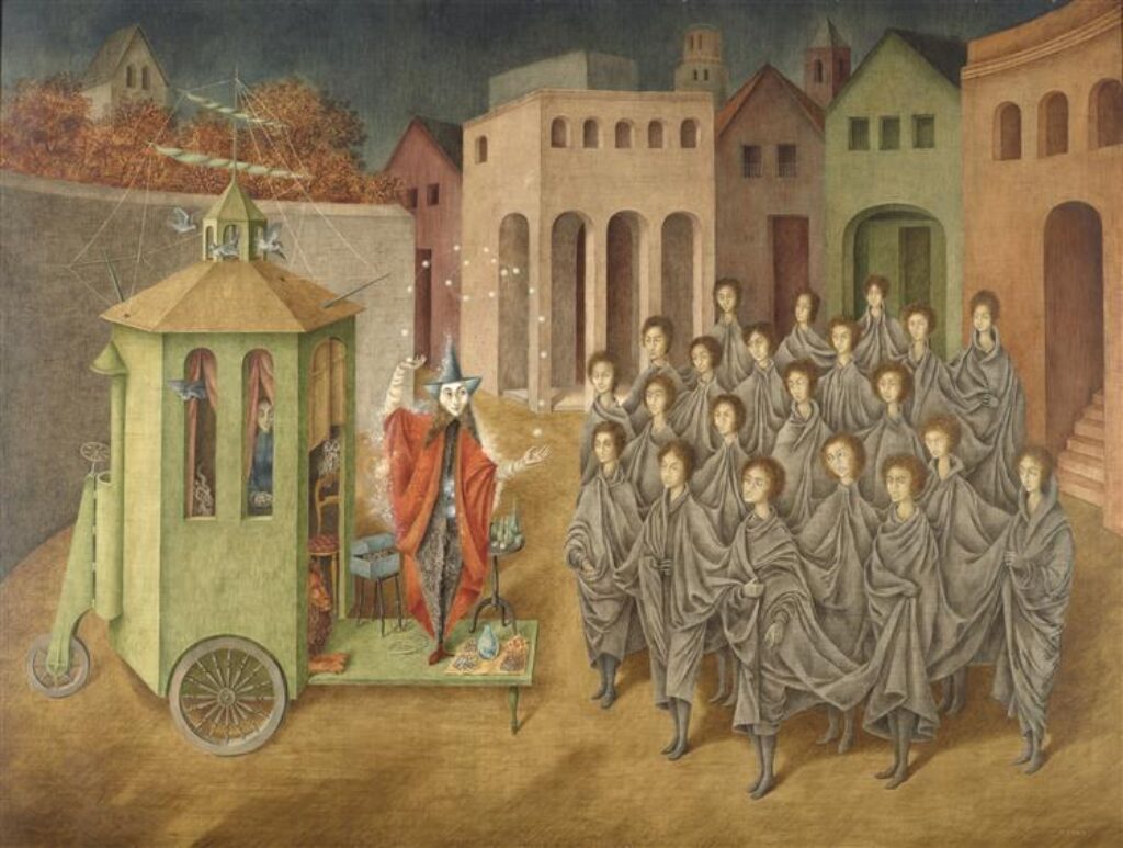 Do You Believe in Magic: The Magician Painting 1 Who painted the juggler