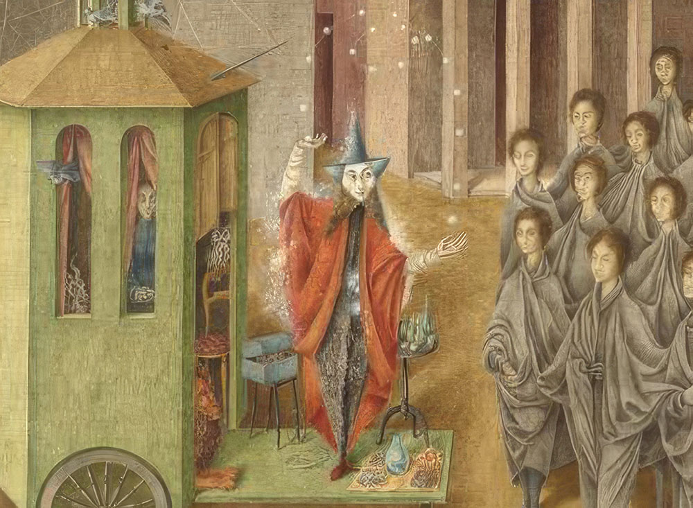 Do You Believe in Magic: The Magician Painting Do You Believe in Magic: The Magician Painting