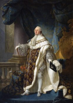 King Louis XVI of France painting