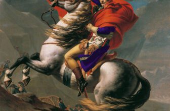 Napoléon Bonaparte crossing the alfs