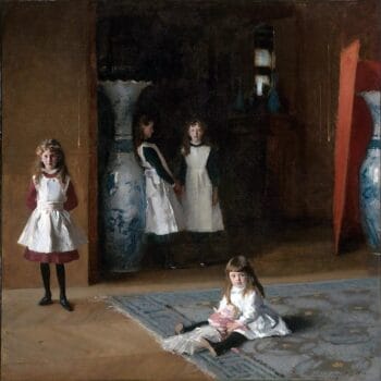 The Daughters of Edward Darley Boit Painting