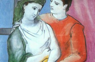 The lovers painting by Picasso