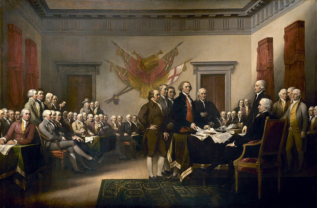 The Declaration of Independence Painting by John Trumbull The Declaration of Independence Painting by John Trumbull