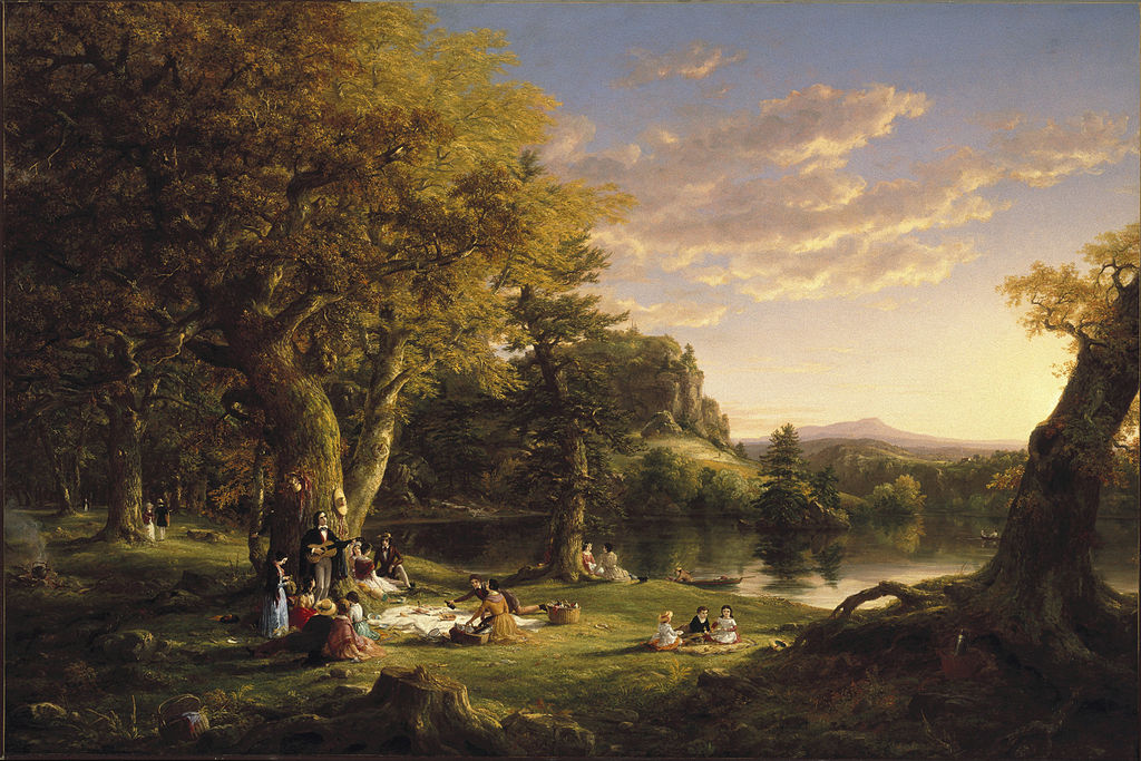 Afternoon Party Beside a Lake: A Pic-Nic Party Afternoon Party Beside a Lake: A Pic-Nic Party