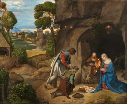 Adoration of the Shepherds Painting