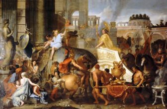 Alexander Entering Babylon painting