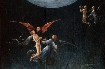 Ascent of the blessed painting by Hieronymus Bosch